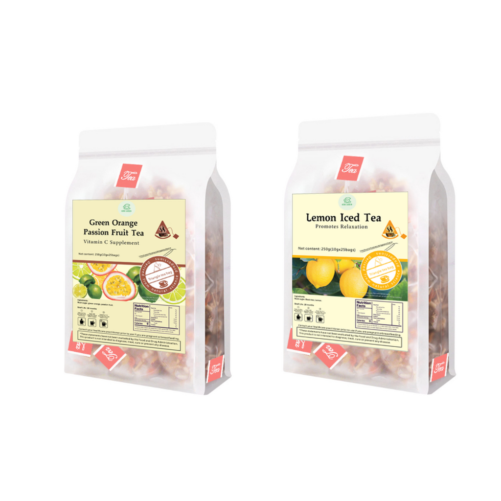 Goddess Herbal Tea Combo Bebida Material natural Sabor dulce para beber más agua con azúcar saludable - Bolsas 17.6 oz 50 bolsitas de té con regalo gratis 9 muestras 1 