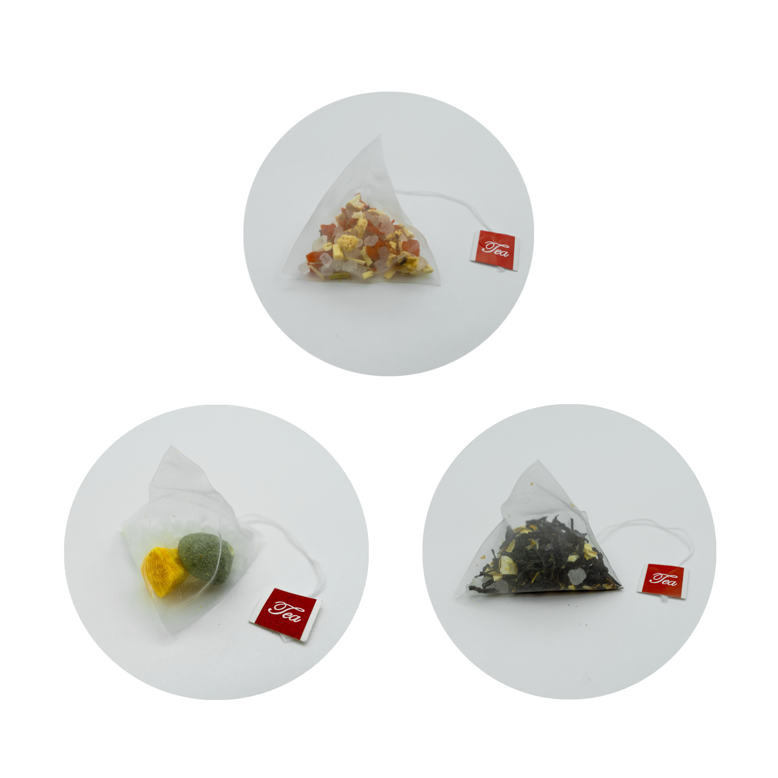 Goddess Herbal Tea Combo Bebida Material natural Sabor dulce con azúcar saludable - 3 bolsas 26.5 oz 75 bolsitas de té con regalo gratis 9 muestras 1 