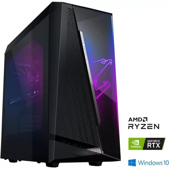 AORUS MODEL X Gaming PC AMD R9 5900X 32GB 3TB M.2 SSD RTX 3080 10GB GDDR6X WINDOWS 11