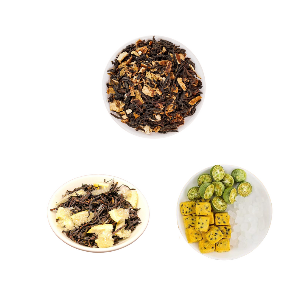 Bebida combinada de té de hierbas Goddess, material natural con azúcar saludable: 3 bolsas de 26,5 oz, 75 bolsitas de té con regalo gratis, 9 muestras 1 