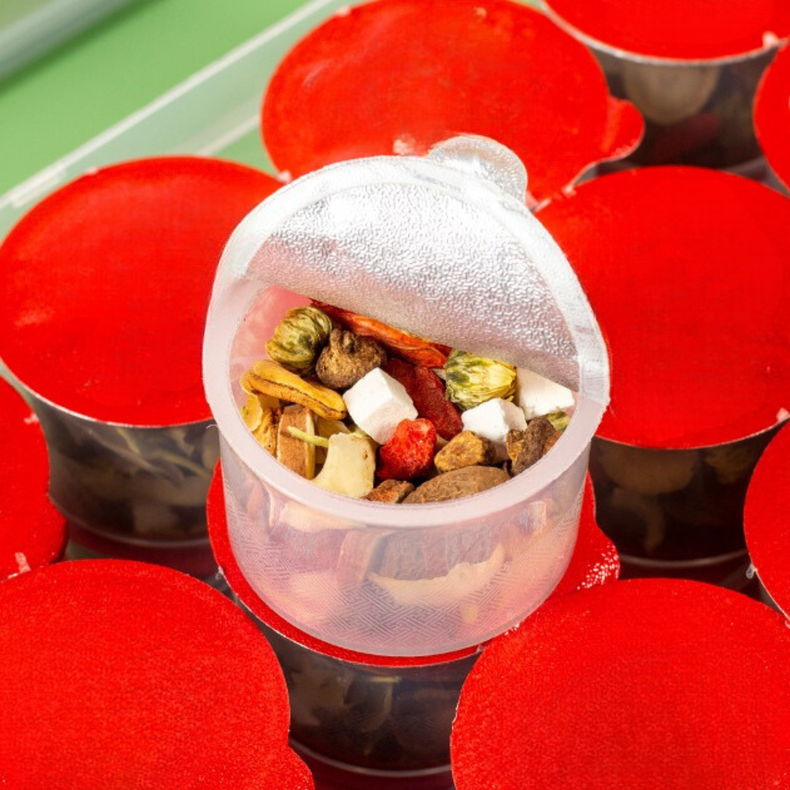 Bebida de material natural de té de hierbas - Té de crisantemo de fruta del monje 277 g (18,5 g x 15 latas) 