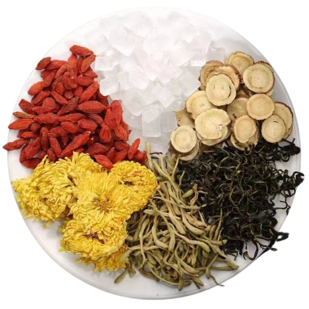 Bebida de té de hierbas Goddess - Té de crisantemo y madreselva de material natural 250 g (5 g x 50 bolsas) 