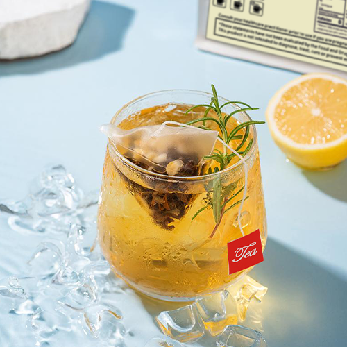 Bebida dulce de té de hierbas - Té helado de limón 250 g (10 g x 25 bolsas) 