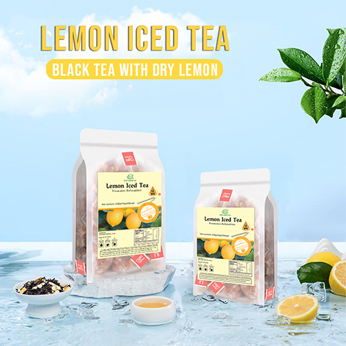 Bebida dulce de té de hierbas - Té helado de limón 250 g (10 g x 25 bolsas) 