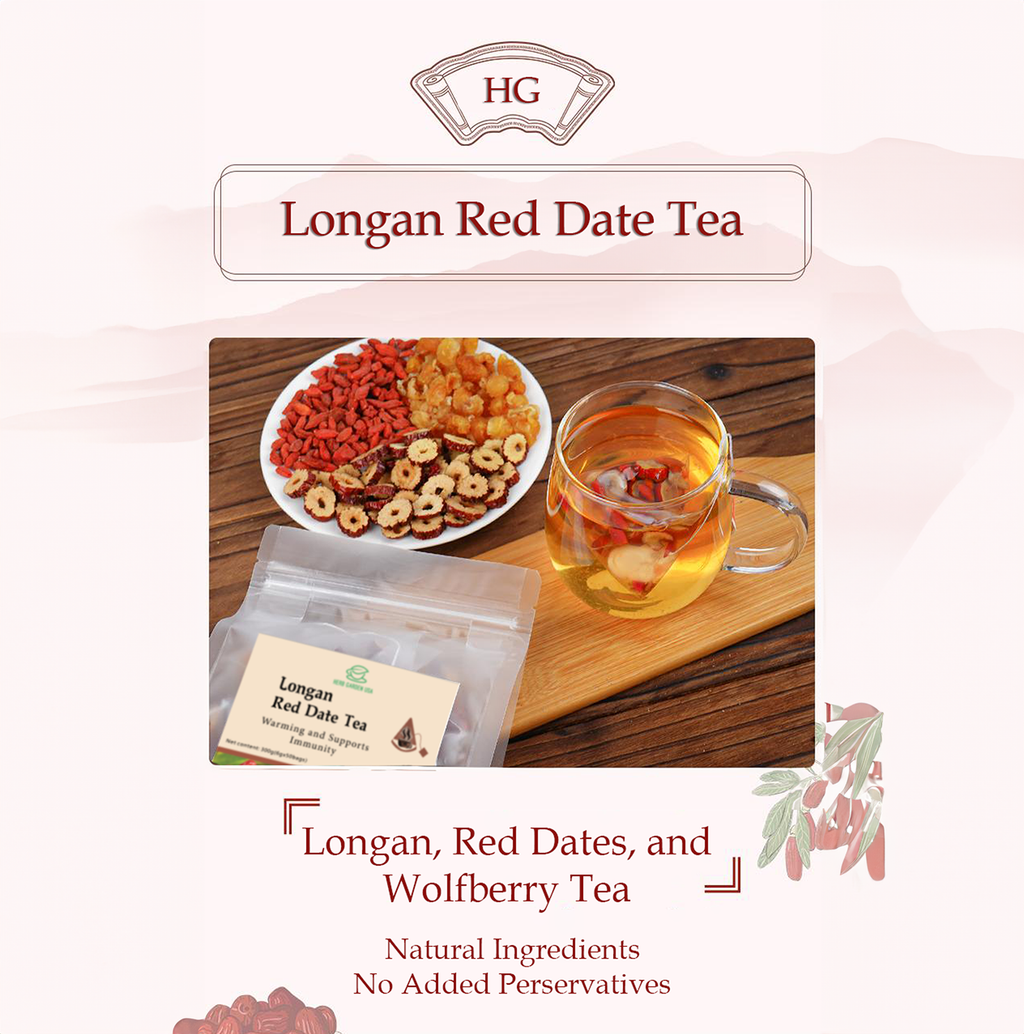 Bebida de té de hierbas - Té de dátil rojo dulce sin azúcar 10.6 oz 300 g-1200 g (50 - 200 bolsas) con muestras de regalo