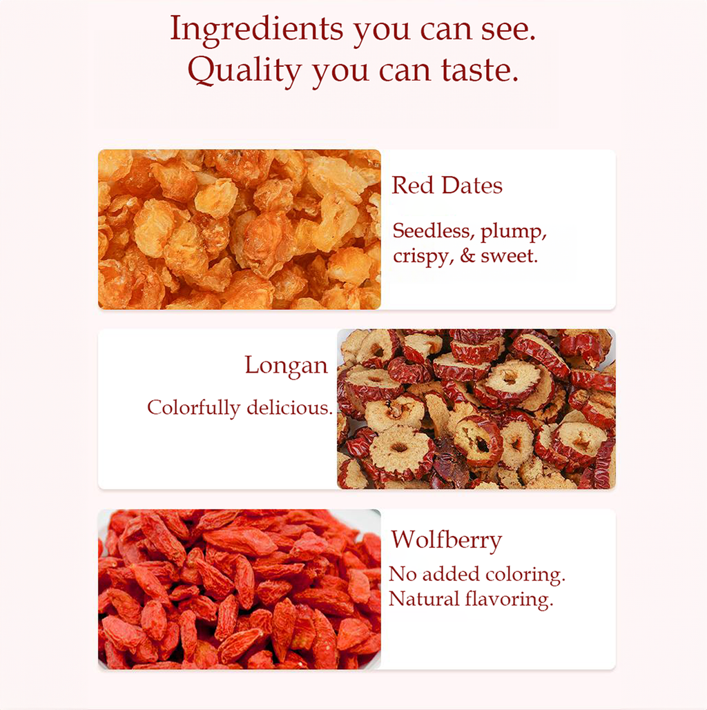 Bebida de té de hierbas - Té de dátil rojo dulce sin azúcar 10.6 oz 300 g-1200 g (50 - 200 bolsas) con muestras de regalo