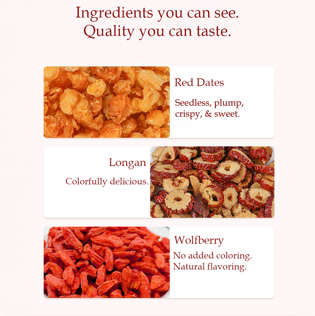 Bebida de té de hierbas - Té de dátil rojo dulce sin azúcar 10.6 oz 300 g-1200 g (50 - 200 bolsas) con muestras de regalo