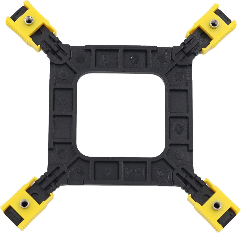 80mm RGB Heatsink CPU Cooler with Universal Bracket - Compatible Intel i3/i5/i7 LGA 115x 1150 1151 1155 1156 1200 Quiet Fan & Aluminum Heatsink 4pin with Temperature Control Easy Install for Desktop