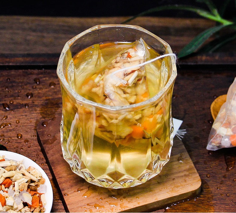 Té de caña de bambú y raíz de paja 250 g (10 g x 25 bolsas) x 2 paquetes