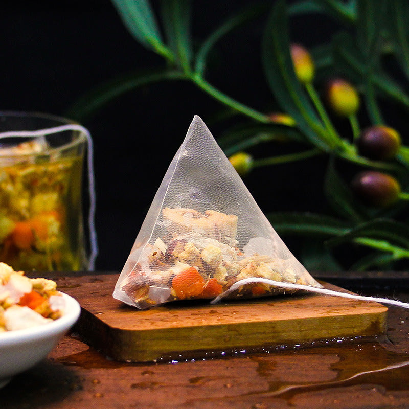 Mezcla de diosa de té de hierbas con regalo, 9 muestras, bebida natural, té de caña de bambú y raíz de paja, 8,8 oz, 250 g (10 g x 25 bolsas)