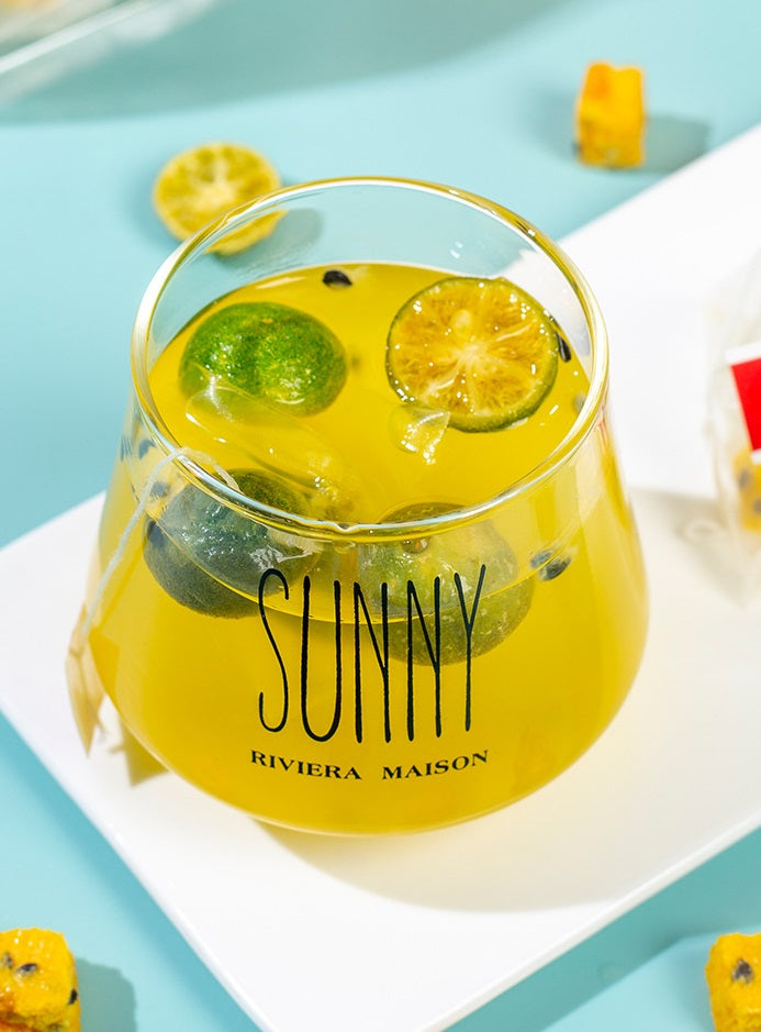 Té de maracuyá y naranja verde 250 g (10 g x 25 bolsas) x 2 paquetes