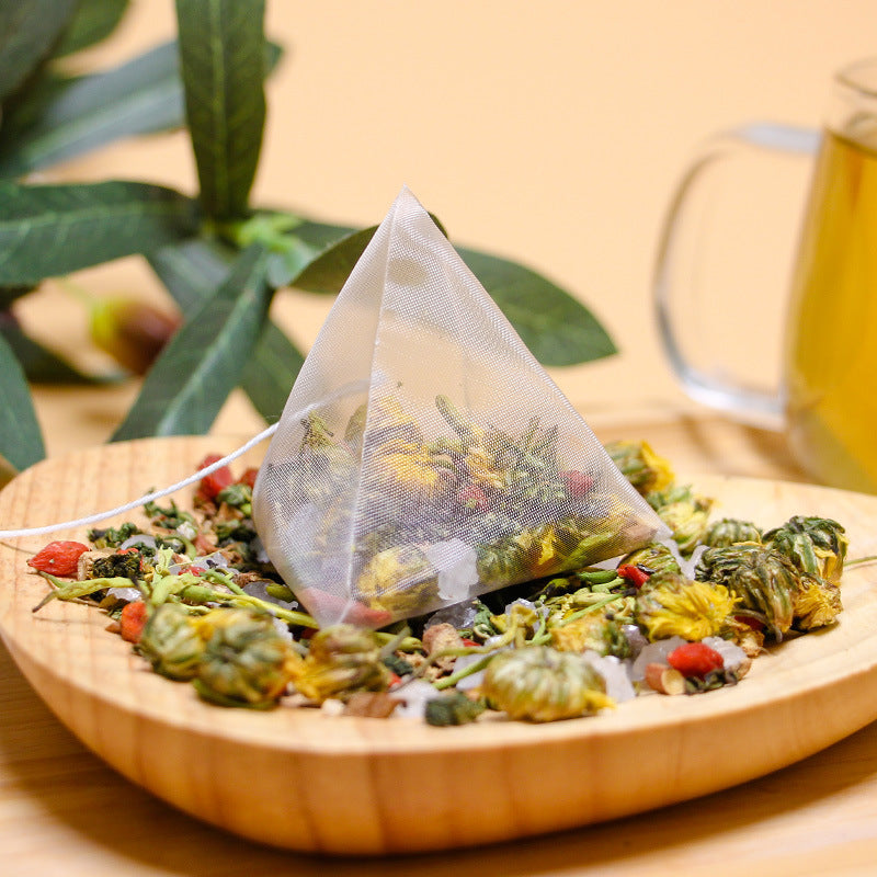 Bebida de té de hierbas Goddess - Té de crisantemo y madreselva de material natural 250 g (5 g x 50 bolsas) 
