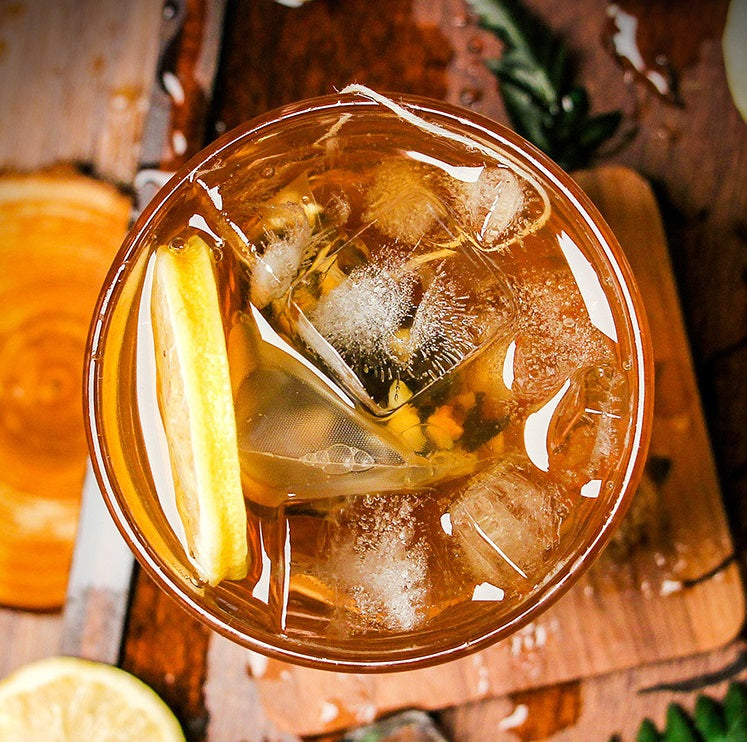 Bebida de té de hierbas Goddess - Té helado de limón de material natural 250 g (10 g x 25 bolsas)