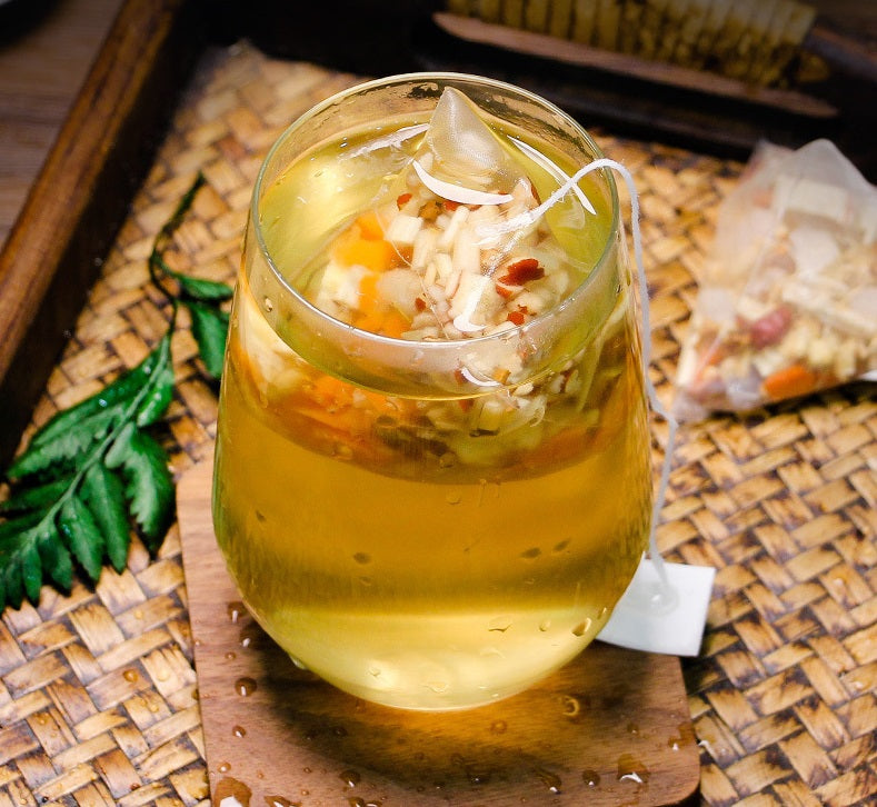 Bebida combinada de té de hierbas Material natural Sabor dulce con azúcar saludable - 3 bolsas 26.5 oz 75 bolsitas de té 