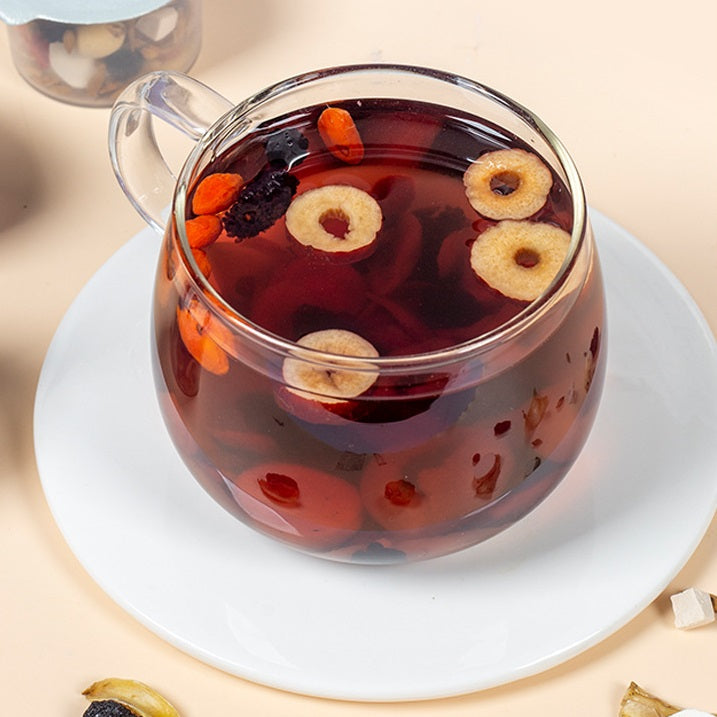 Bebida de material natural de té de hierbas - Té de lirio de poria Suanzaoren 277 g (18,5 g x 15 latas) 