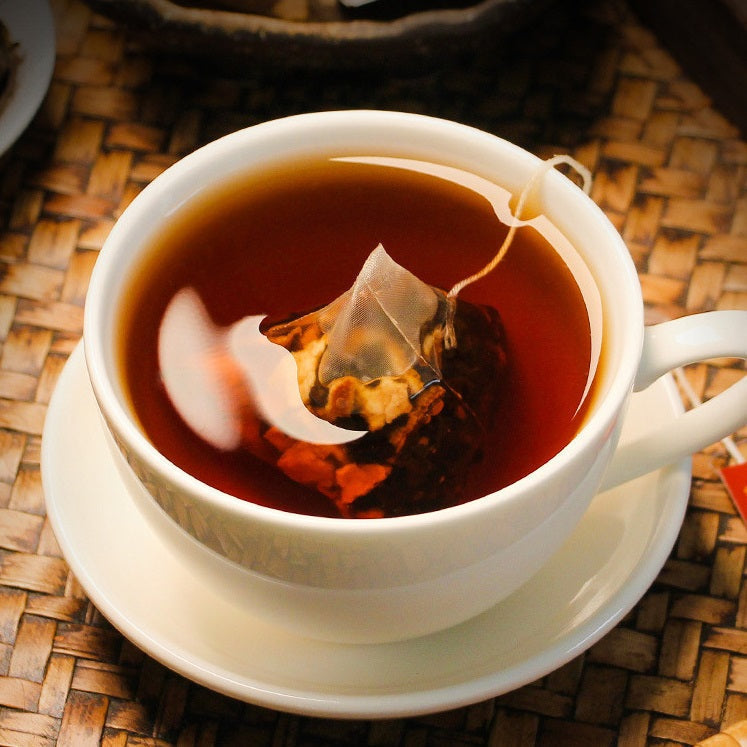 Bebida de té de hierbas - Material natural Té Puer de cáscara de mandarina 250 g (5 g x 50 bolsas) 