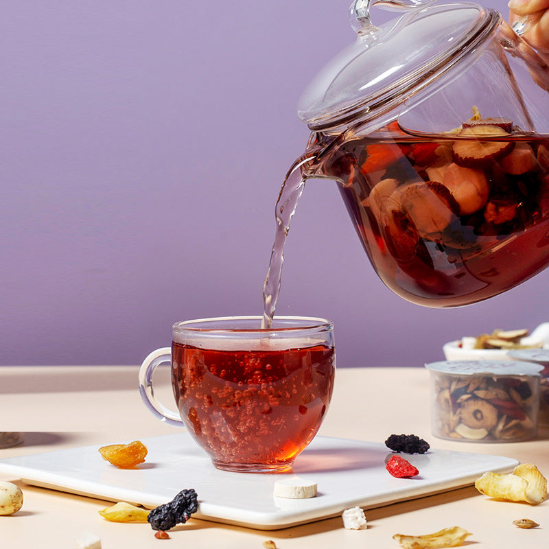 Bebida de material natural de té de hierbas - Té de lirio de poria Suanzaoren 277 g (18,5 g x 15 latas) 