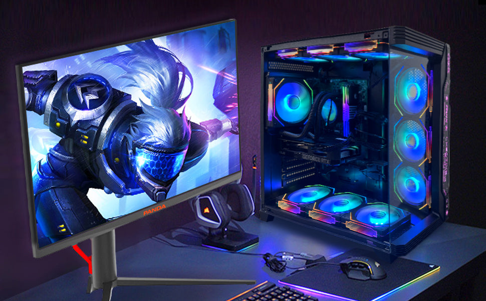 ARGB Gaming PC Desktop, i7-11700F (up to 4.9GHz), RTX 2080 Ti 11GB, 32GB DDR4 RAM, 1TB NVMe SSD, 800W PSU, Wi-Fi 6, Windows 11 – High-Performance Gaming & Streaming