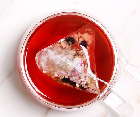 Bebida de té de hierbas Goddess - Material natural Té de rosa de morera 250 g (10 g x 25 bolsas)